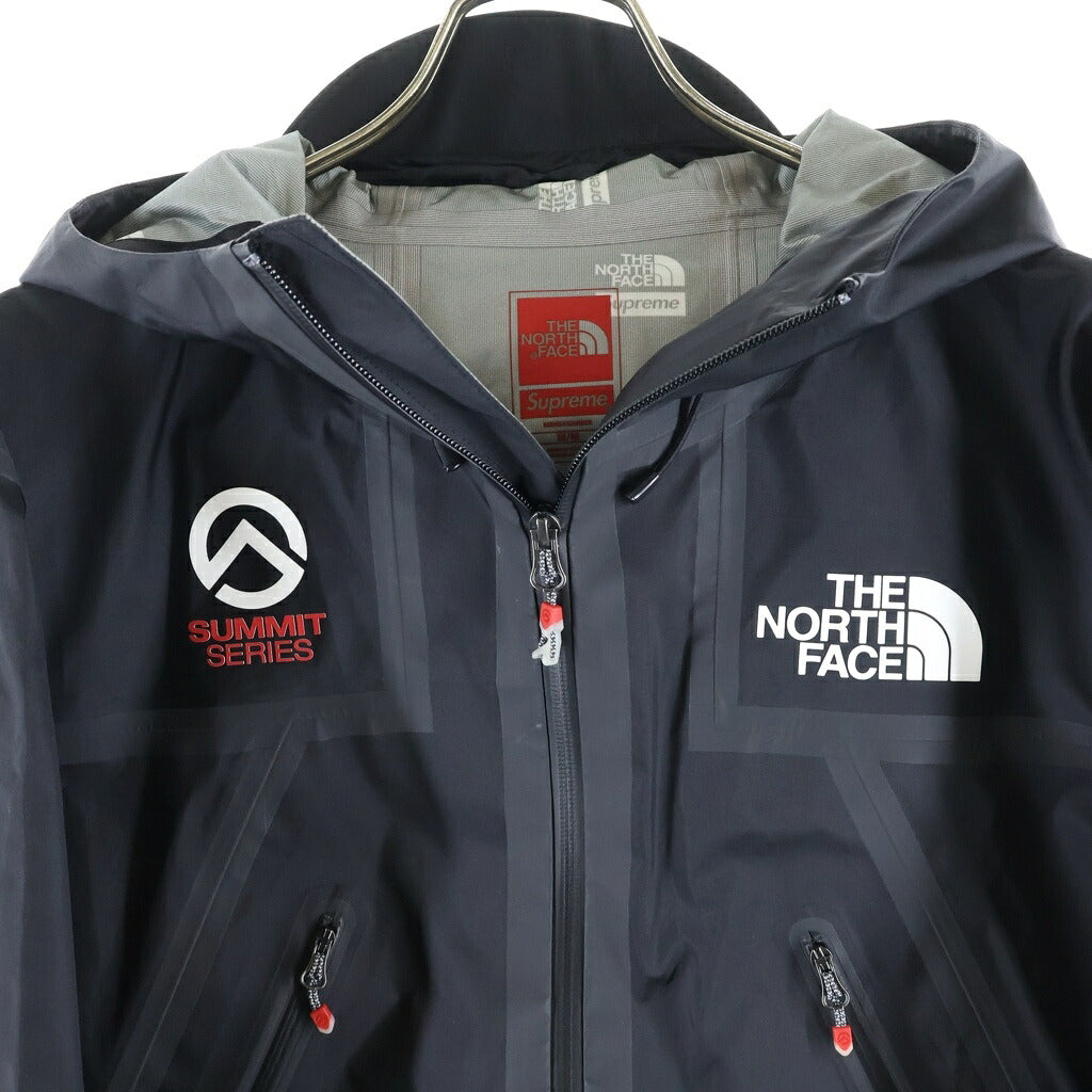 SUPREME(シュプリーム) × THE NORTH FACEノースフェイス SUMMIT SERIES OUTER TAPE SEAM MOUNTAIN JACKET ナイロンジップアップジャケット ブラック NP121011