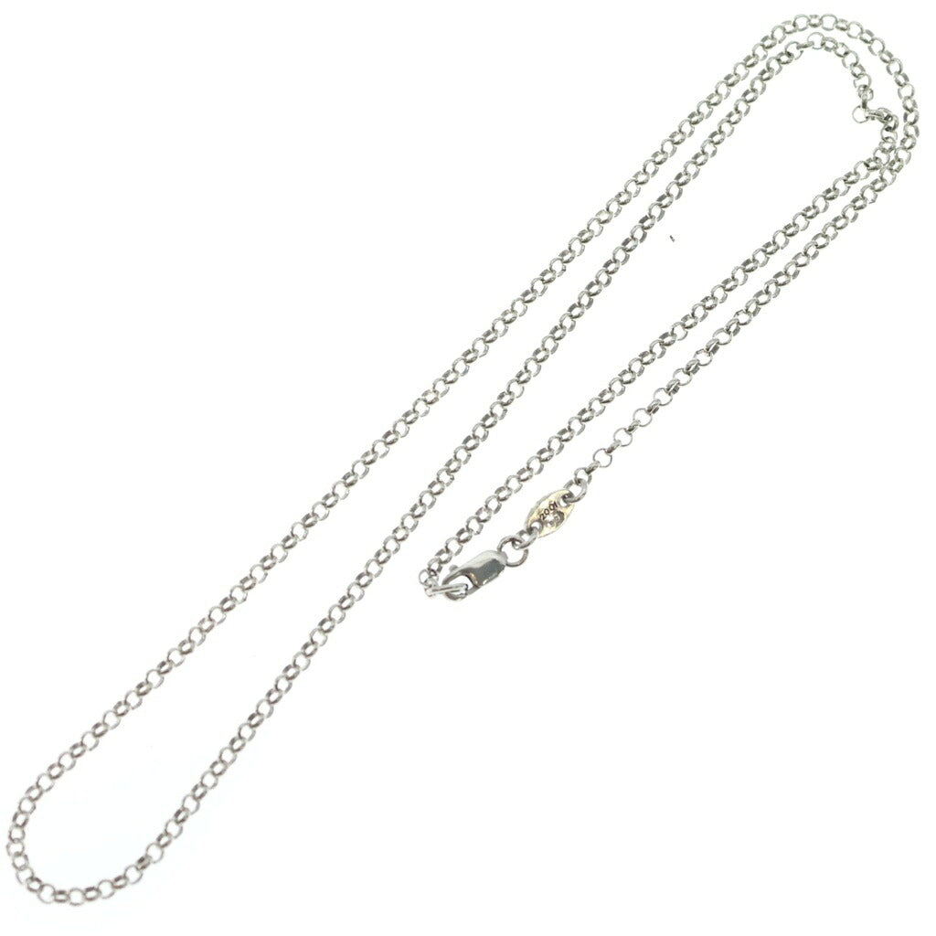 CHROME HEARTS(クロムハーツ) NECKCHAIN R18 ロールチェーンネックレス 18inch シルバー BCA083
