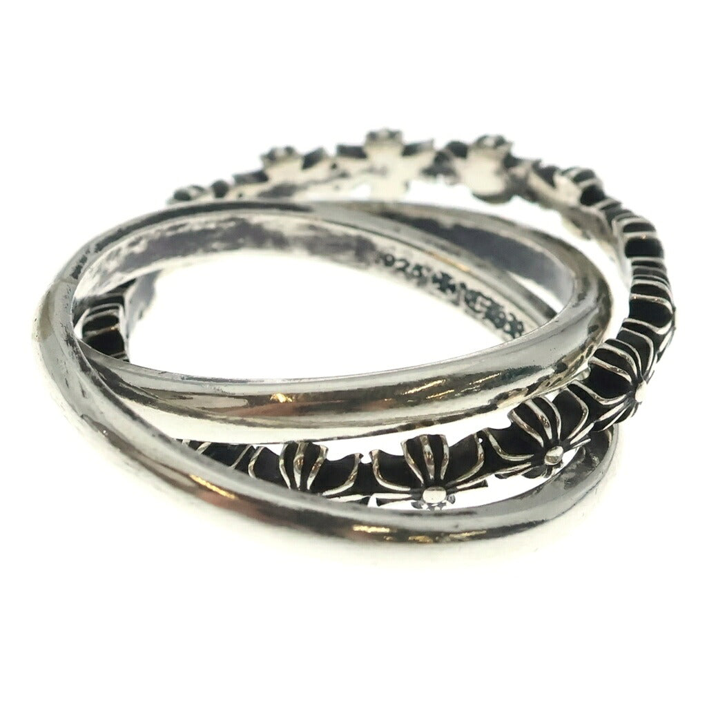 CHROME HEARTS(クロムハーツ) TINY E CH PLUS BAND TRPL タイニーECHプラストリプル リング シルバー