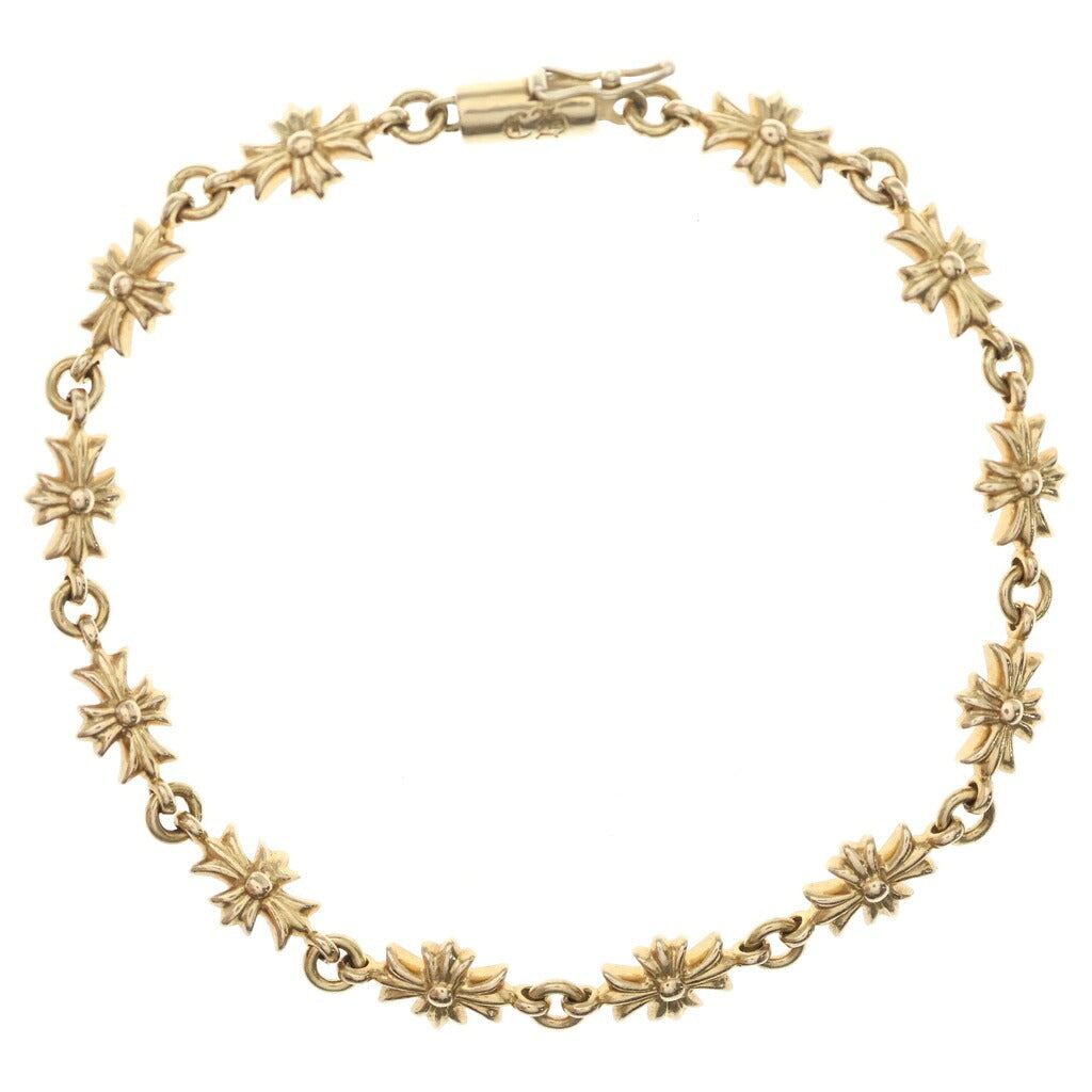 CHROME HEARTS(クロムハーツ) 22K TNY E CH PLS タイニーE CHプラス ブレスレット ゴールド BCA027