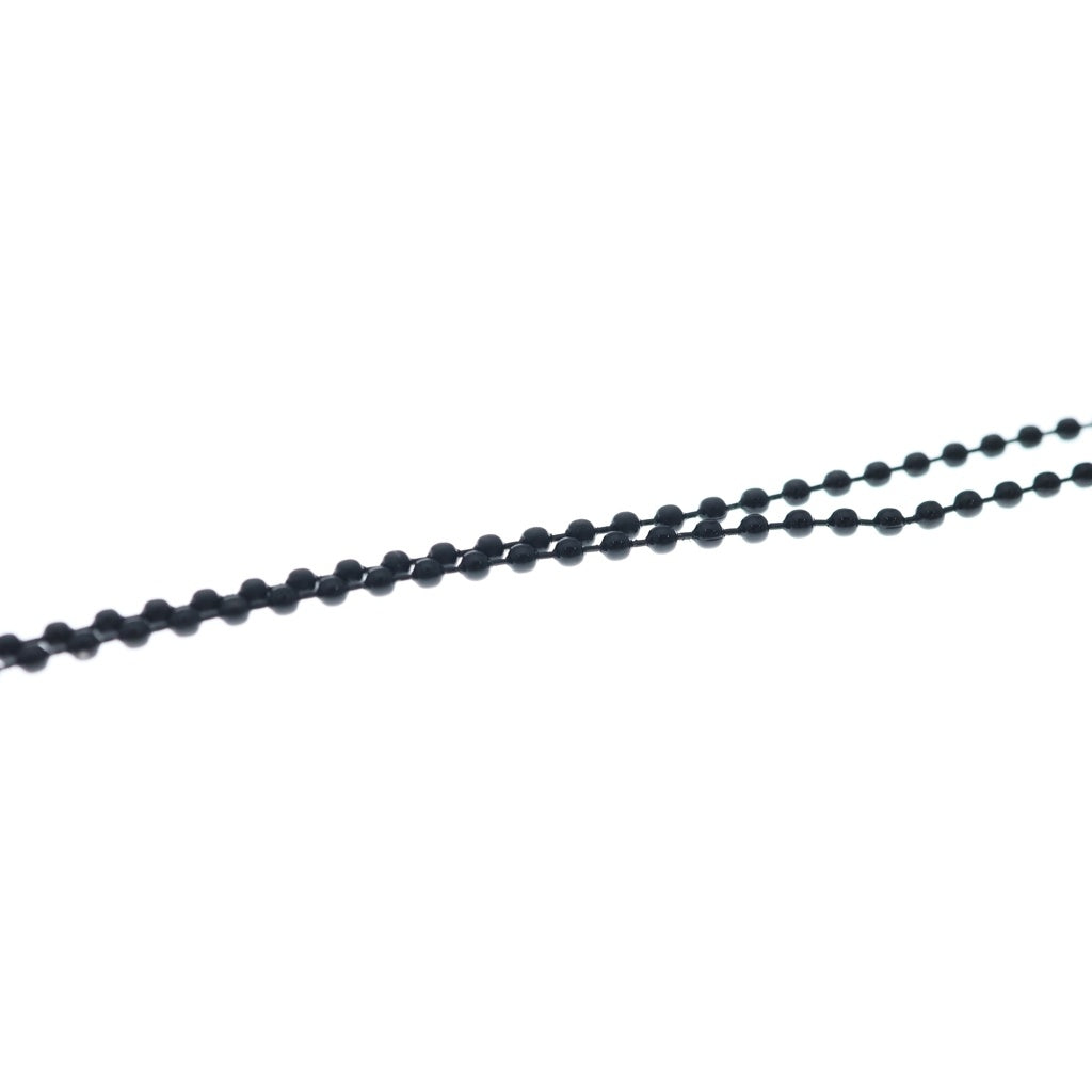 CHROME HEARTS(クロムハーツ) RUBBER CH CRS SML スモールCHクロス ラバーネックレス シリコン ブラック
