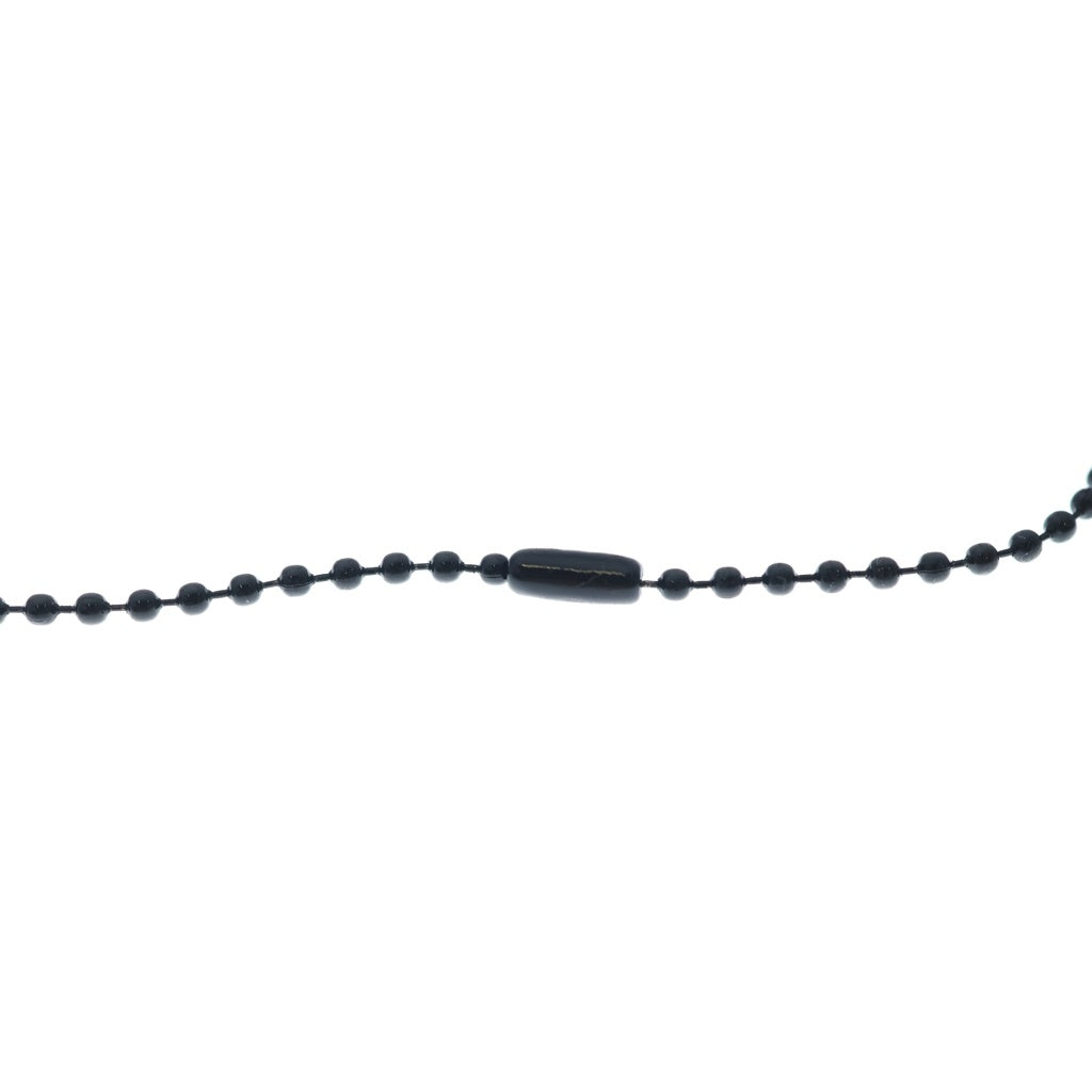 CHROME HEARTS(クロムハーツ) RUBBER CH CRS SML スモールCHクロス ラバーネックレス シリコン ブラック