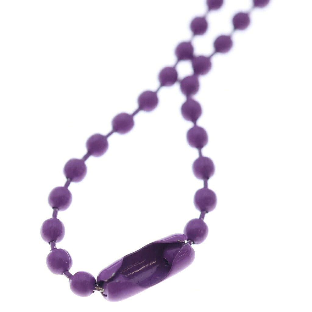 CHROME HEARTS(クロムハーツ) RUBBER CH CRS SML スモールCHクロス ラバーネックレス シリコン パープル