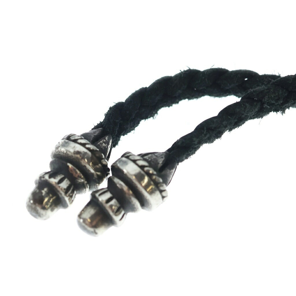 CHROME HEARTS(クロムハーツ) CH CRS SMLスモールCHクロス BC ボロチップブレイド ネックレス シルバー BCA220