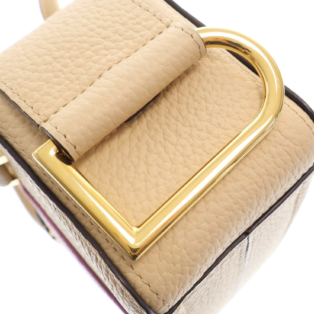 DELVAUX(デルボー) クールボックス ナノ スターゲイザー 2WAYバッグ ショルダーバッグ ハンドバッグ ベージュ トリヨンレザー