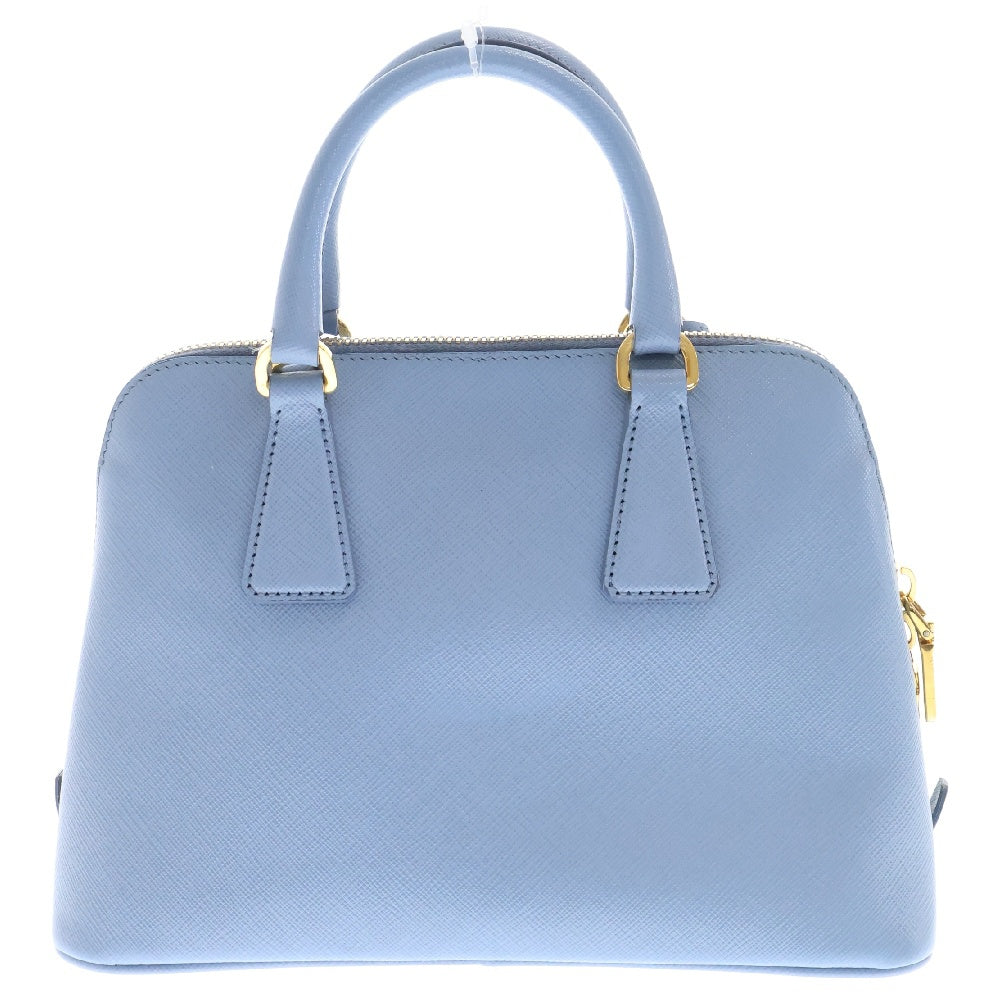 PRADA(プラダ) プロムナード スモール 2wayハンドバッグ ライトブルー レザー ショルダーバッグ サフィアーノ BL0838