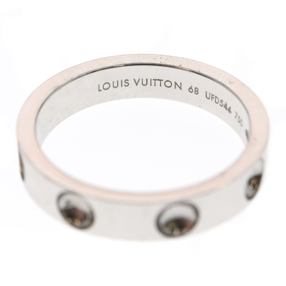 LOUIS VUITTON(ルイヴィトン) 750WG プティット バーグ アンプラントリング ホワイトゴールド シルバー