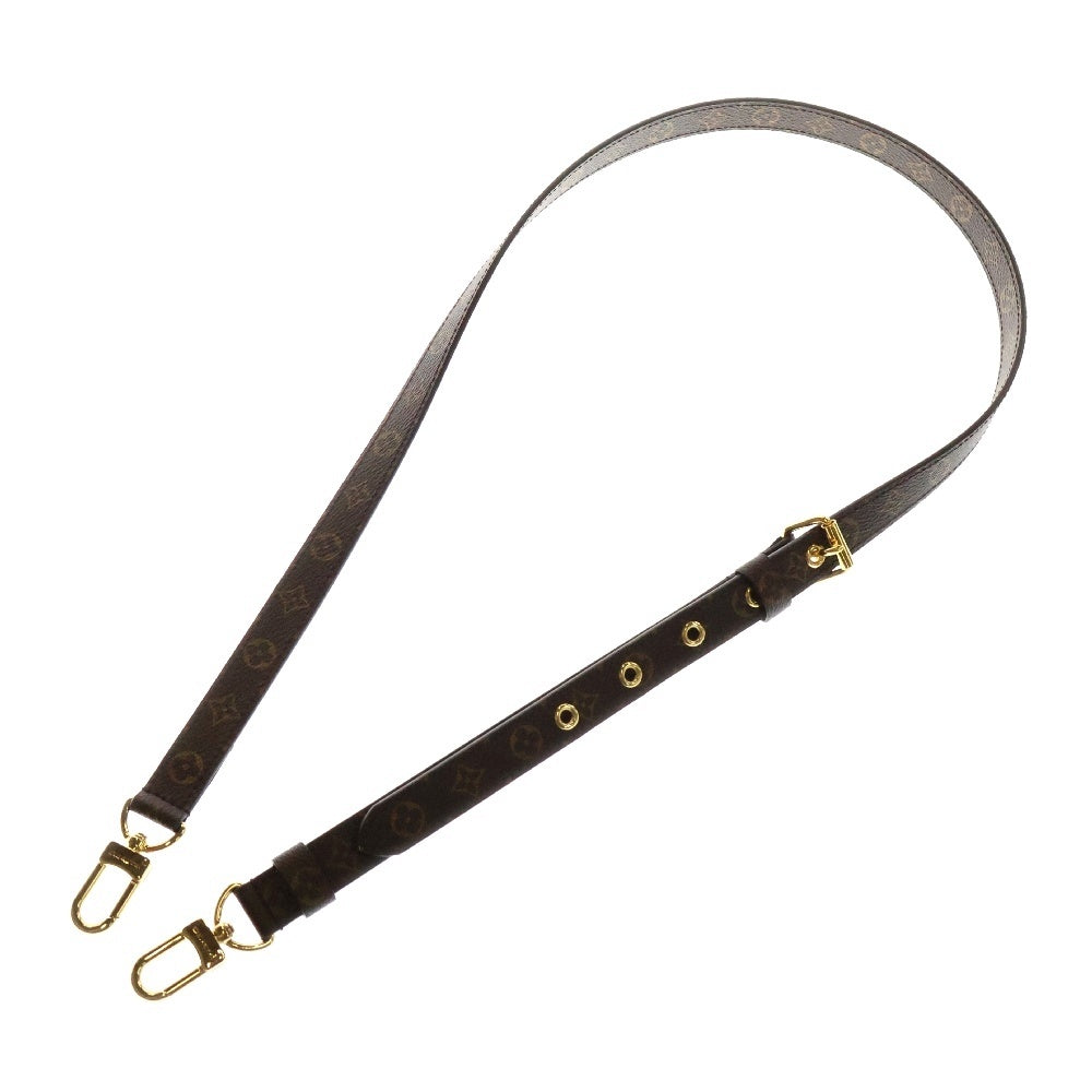 LOUIS VUITTON(ルイヴィトン) モノグラム レザー ショルダーストラップ ブラウン J60068
