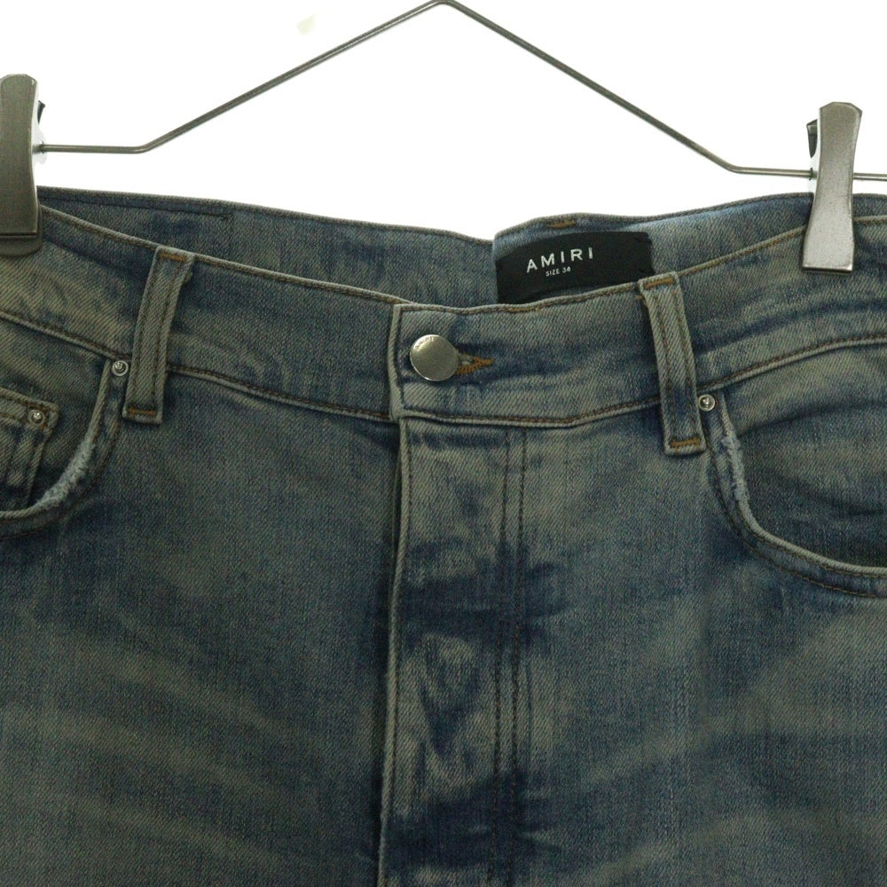 AMIRI(アミリ) デニム クラッシュ加工 ライトブルー W34