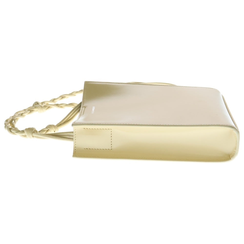 JIL SANDER(ジルサンダー) TANGLE タングルSM ショルダーバッグ クリーム ベージュ レザー