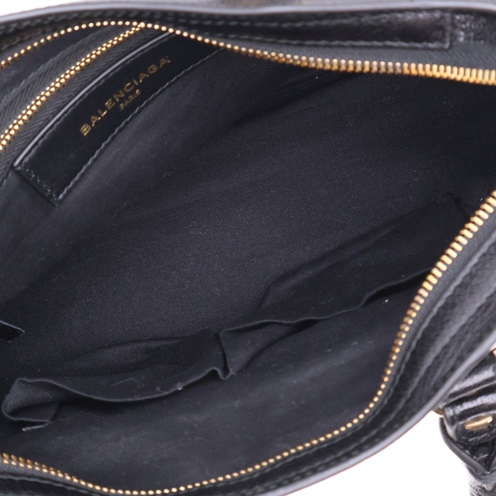BALENCIAGA(バレンシアガ) クラシック シティ ハンドバッグ ブラック ゴールド金具 レザー
