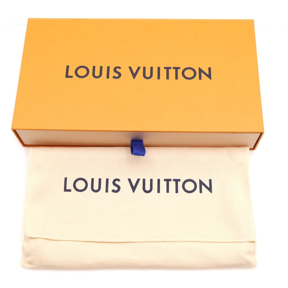 LOUIS VUITTON(ルイヴィトン) ポルトフォイユ カプシーヌ トリヨンレザー エキゾチックレザー ロゴプレート ロングウォレット 二つ折り 長財布 ゴールド金具 ブラック N90129 MI1158