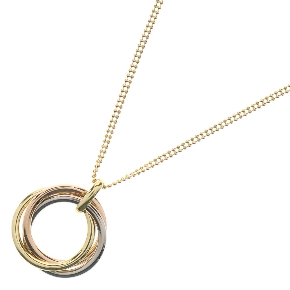 Cartier(カルティエ) トリニティ ラージチェーンネックレス ペンダント ゴールド レディース K18/PG/WG