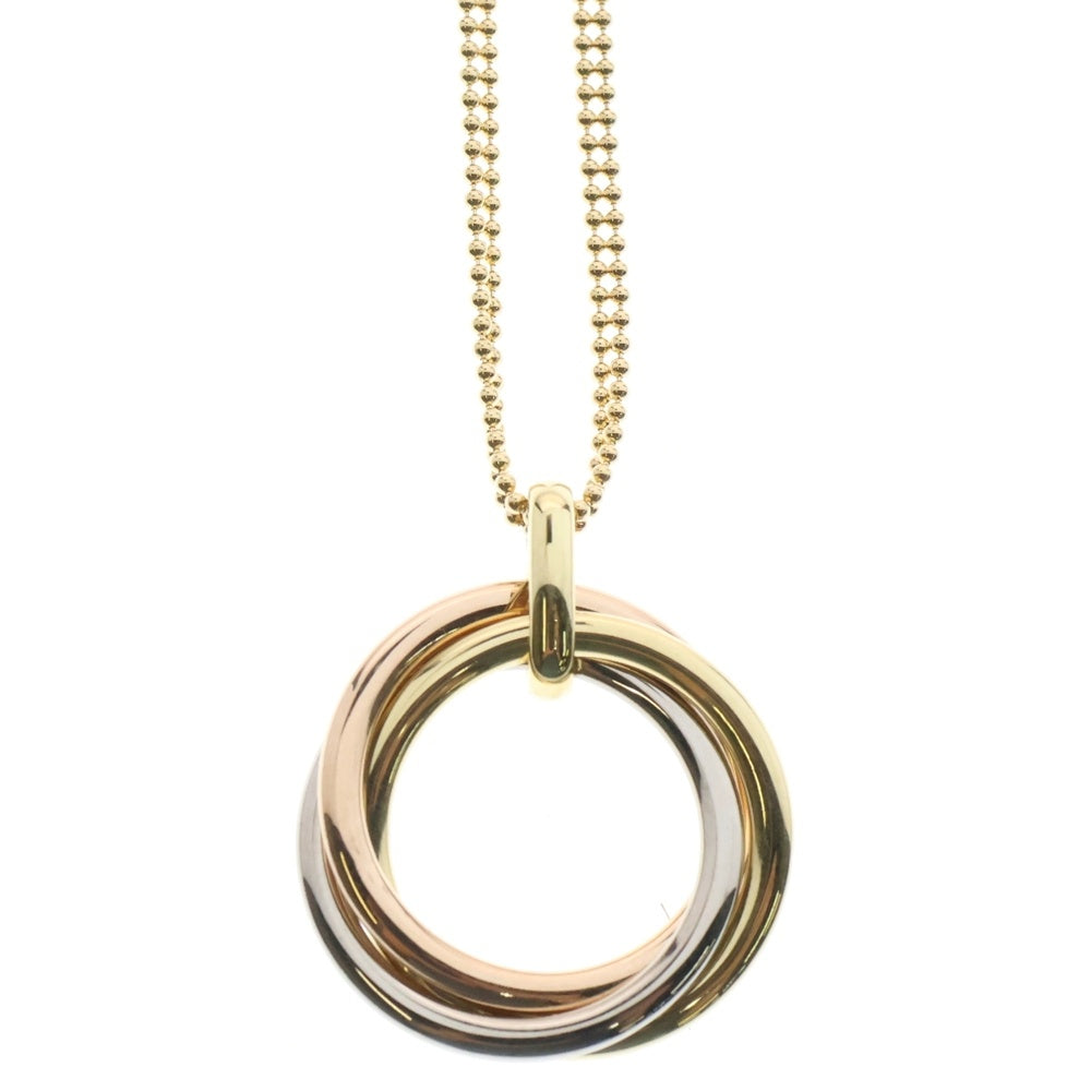 Cartier(カルティエ) トリニティ ラージチェーンネックレス ペンダント ゴールド レディース K18/PG/WG