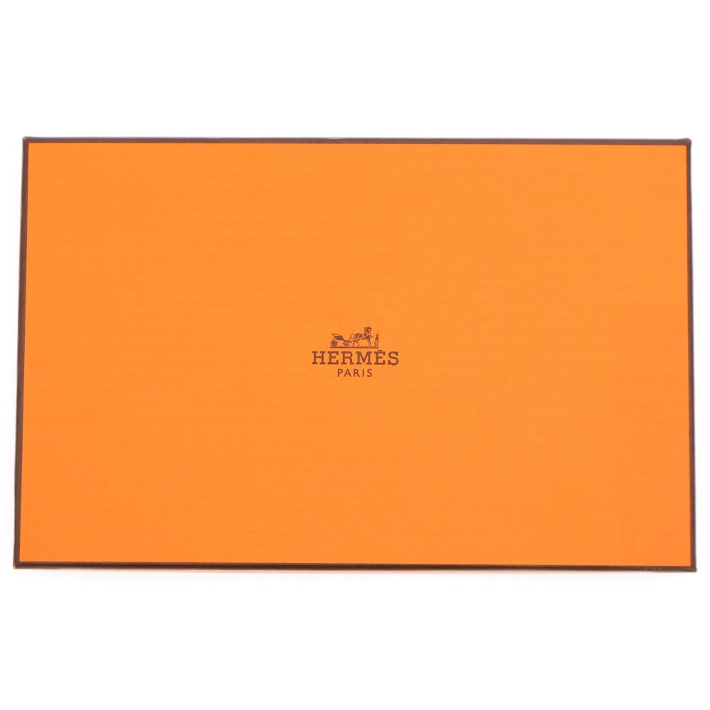 HERMES(エルメス) MC2 フレミング 二つ折り札入れ 長財布 カードケース ロングウォレット ブラウン ベージュ系 U刻印