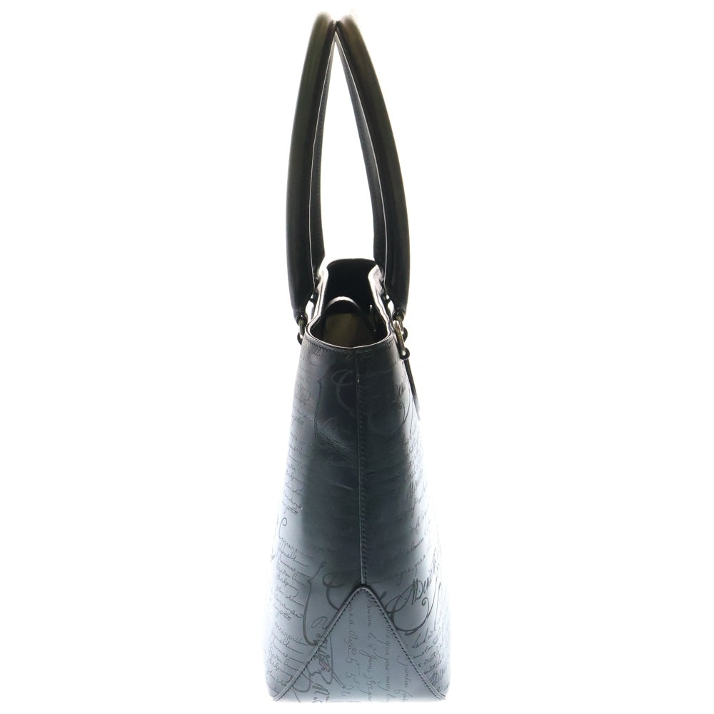 Berluti(ベルルッティ) トゥジュール カリグラフィ トートバッグ ビジネスバッグ グリーン レザー