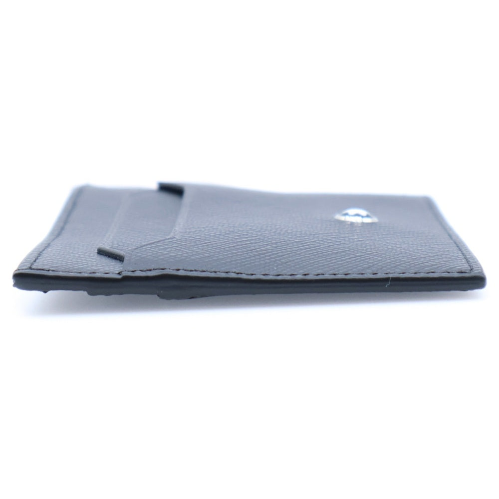 MONTBLANC(モンブラン) ロゴプレート レザー カードケース パスケース ブラック