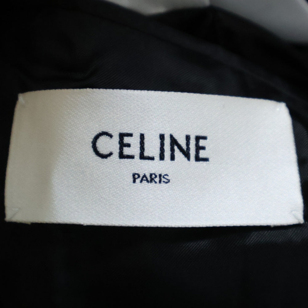 CELINE(セリーヌ) ウールオフィサーサファリジャケット 2V34G092D レディース ネイビー