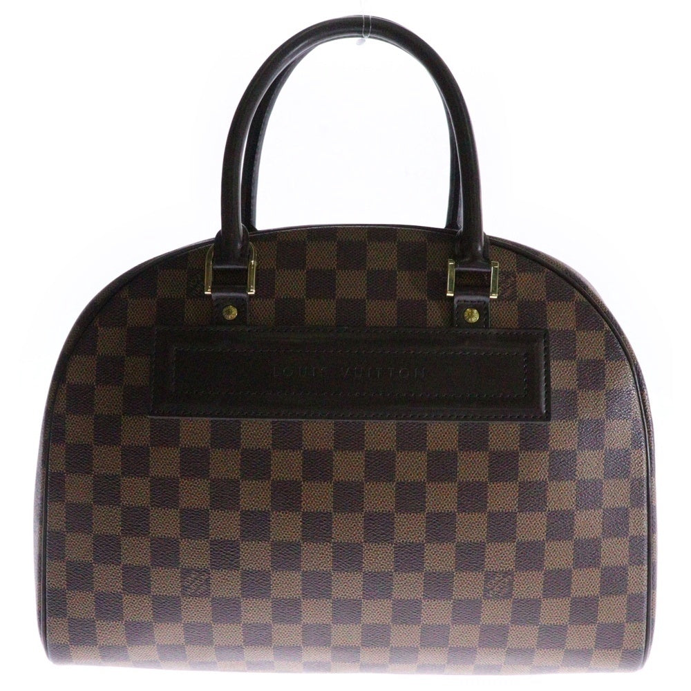 LOUIS VUITTON(ルイヴィトン) ダミエ ノリータ レザーハンドバッグ ブラウン レディース N41455