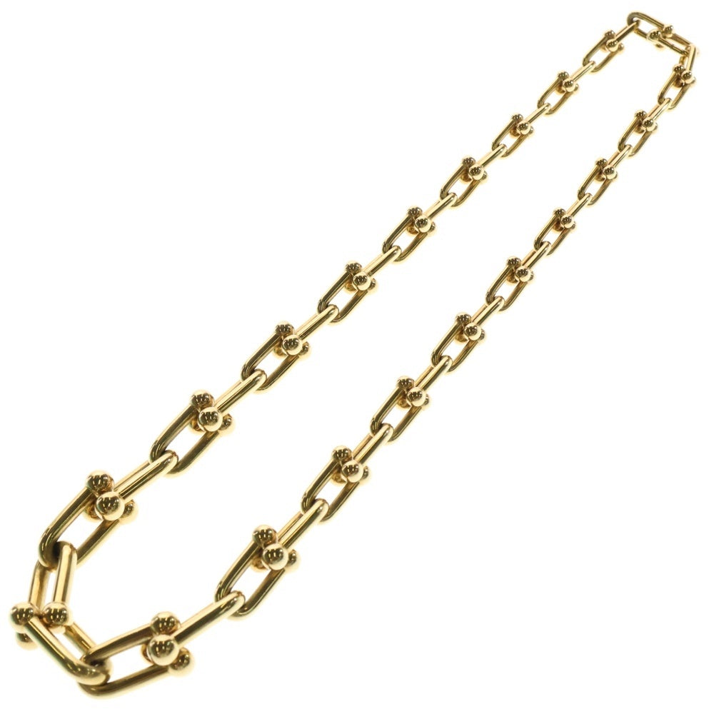 TIFFANY&Co(ティファニー) ハードウェア グラジュエイテッド リンク ネックレス Au750 K18 ゴールド ジュエリー