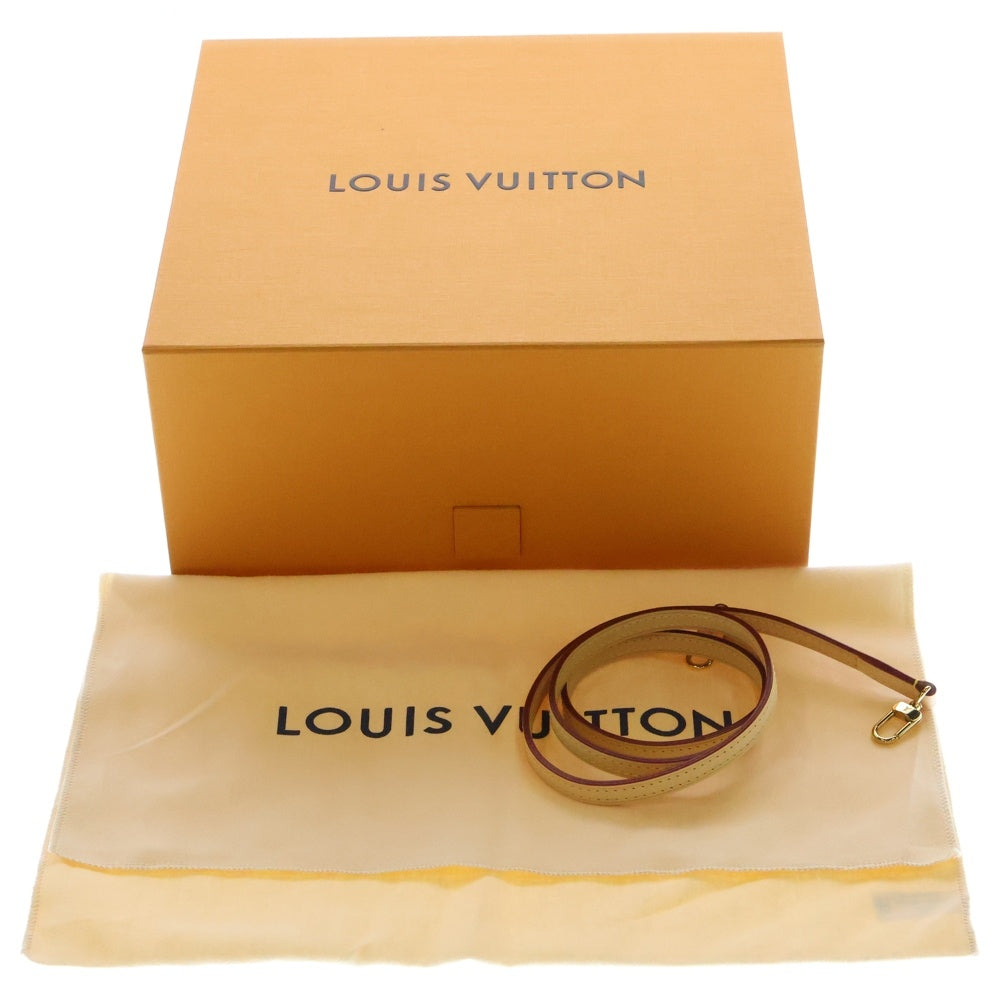 LOUIS VUITTON(ルイヴィトン) モノグラム チェリーアルマBB レザーハンドバッグ ホワイト/ベージュ レディース M14234