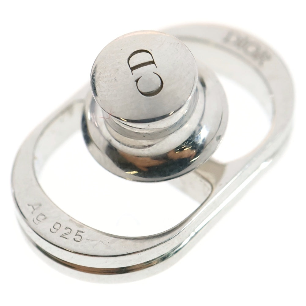 Christian Dior(クリスチャンディオール) CDロゴ カフス Sv925 ボタン シルバー ビジネス C0157HOMST D992