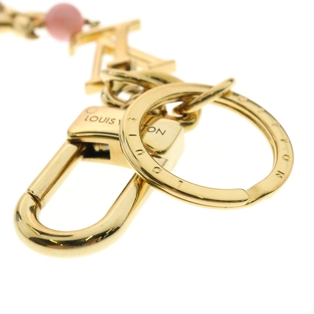 LOUIS VUITTON(ルイヴィトン) マイLVパール キーホルダー バッグチャーム キーリング ゴールド金具 M01055