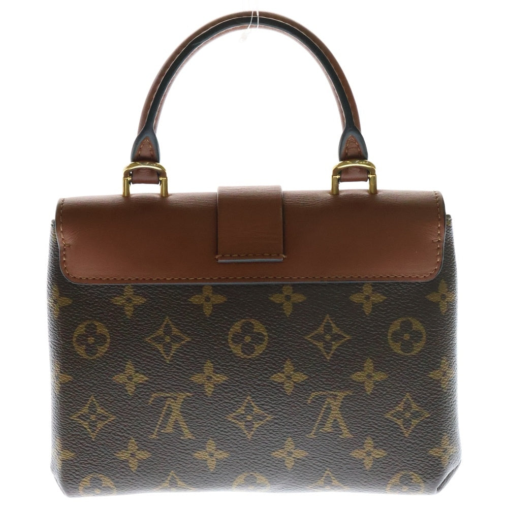 LOUIS VUITTON(ルイヴィトン) LVロッキーBB 2wayハンドバッグ ショルダーバッグ ミニバッグ ブラウン ゴールド金具 レザー×PVC M44654