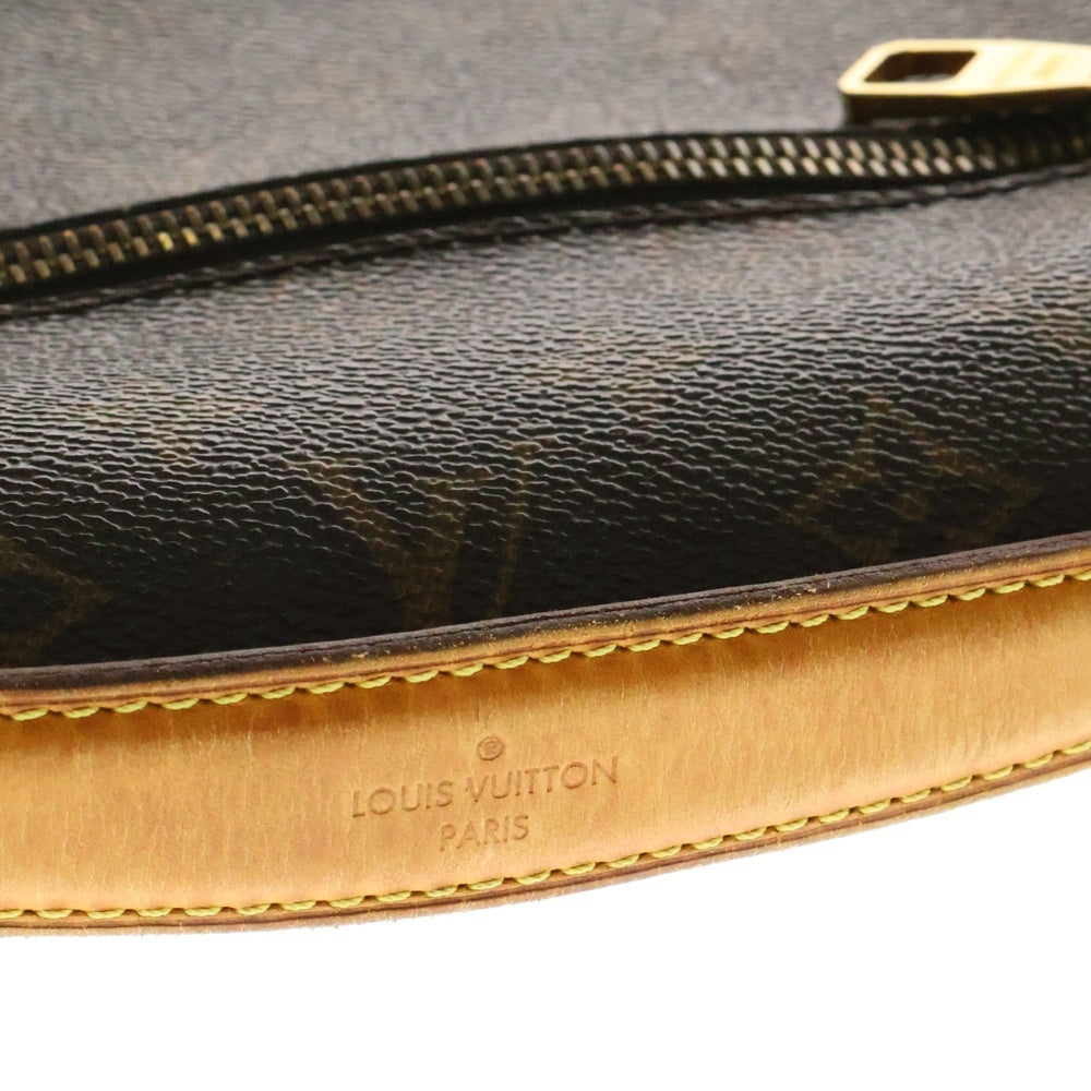 LOUIS VUITTON(ルイヴィトン) モノグラム ポシェットメティスMM 2WAYバッグ ショルダーバッグ ハンドバッグ ブラウン ゴールド金具 レザー×PVC M44875