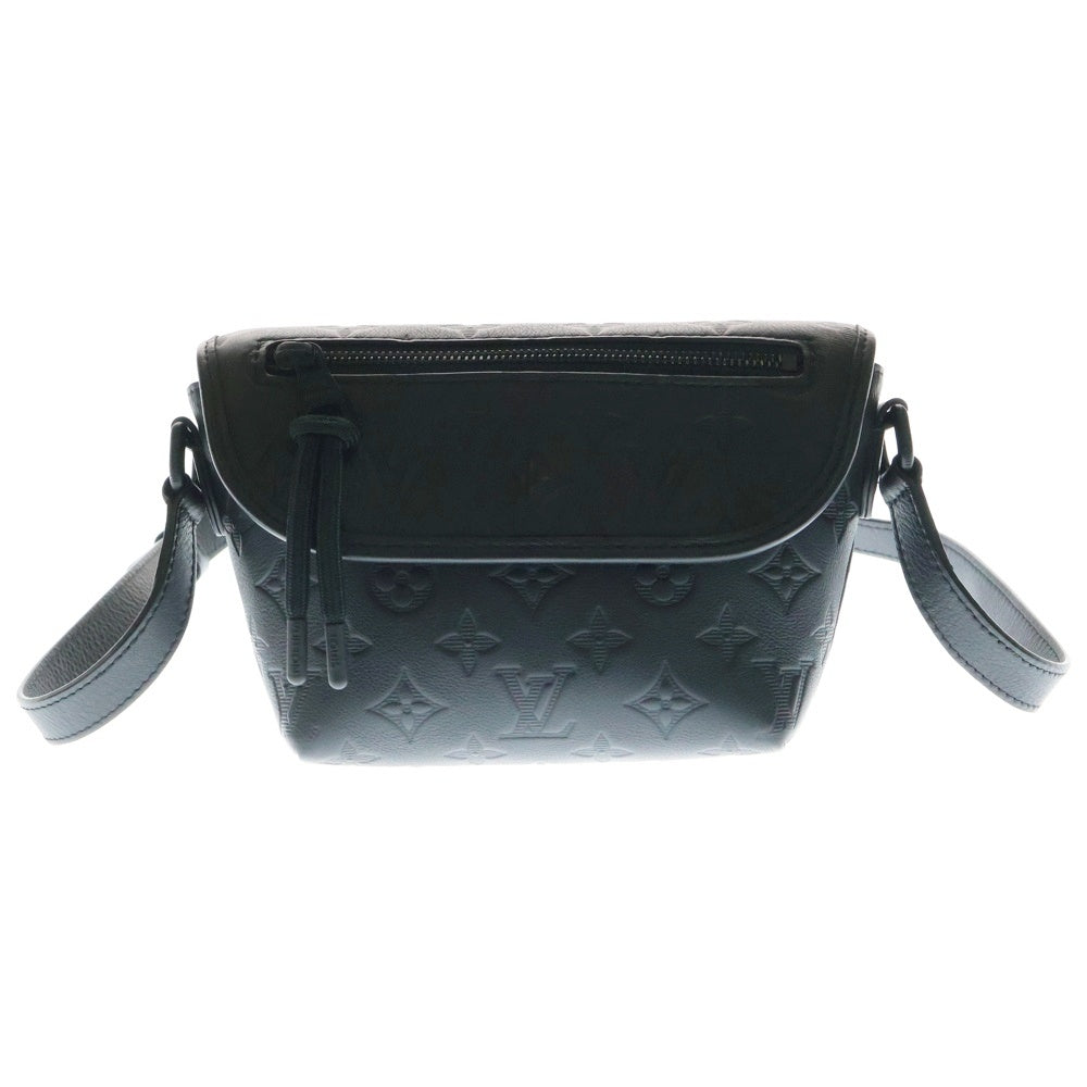 LOUIS VUITTON(ルイヴィトン) モノグラムアンプラント パルス・ウェアラブル ウォレット ブラック レザー ショルダーバッグ M12636 ICタイプ