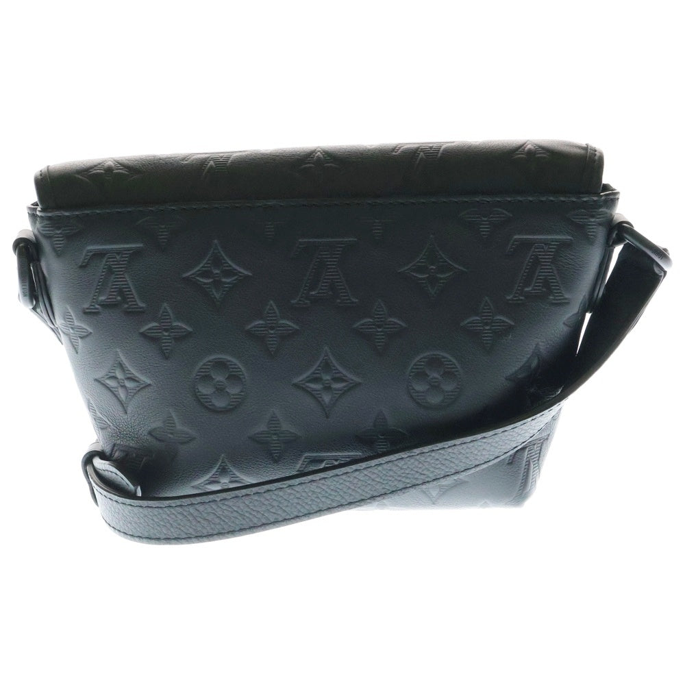 LOUIS VUITTON(ルイヴィトン) モノグラムアンプラント パルス・ウェアラブル ウォレット ブラック レザー ショルダーバッグ M12636 ICタイプ