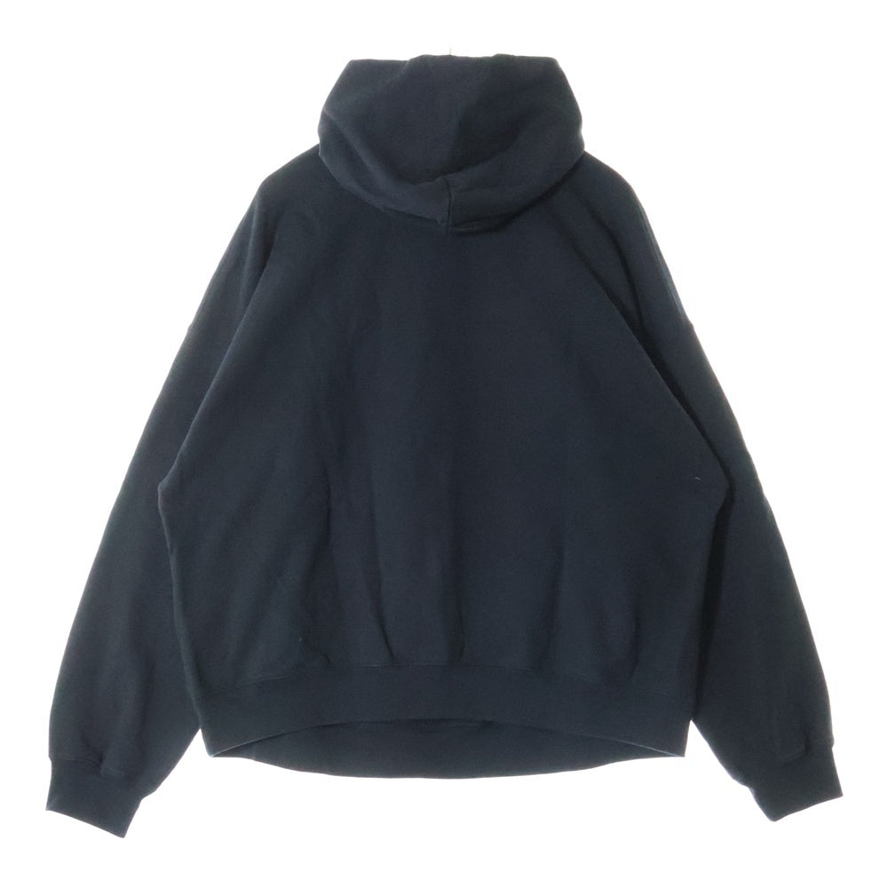 BALENCIAGA(バレンシアガ) 23AW ミラーロゴ プリント オーバーサイズ プルオーバー パーカーフーディー ブラック 727163