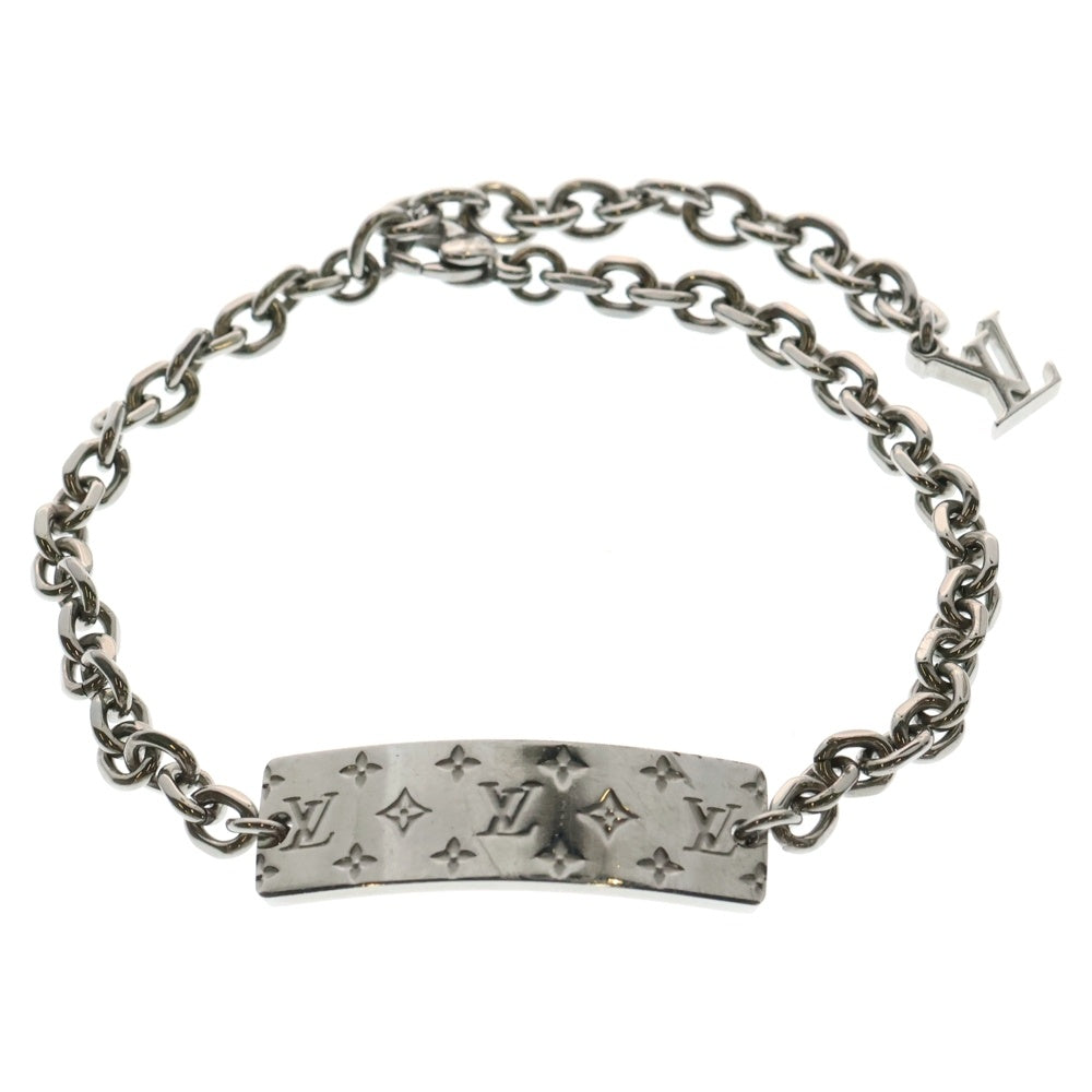 LOUIS VUITTON(ルイヴィトン) モノグラム ボールド ブレスレット シルバー チェーン M00681