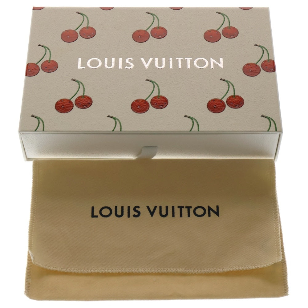 LOUIS VUITTON(ルイヴィトン) モノグラムチェリー カレ90 スカーフ ホワイト M94966