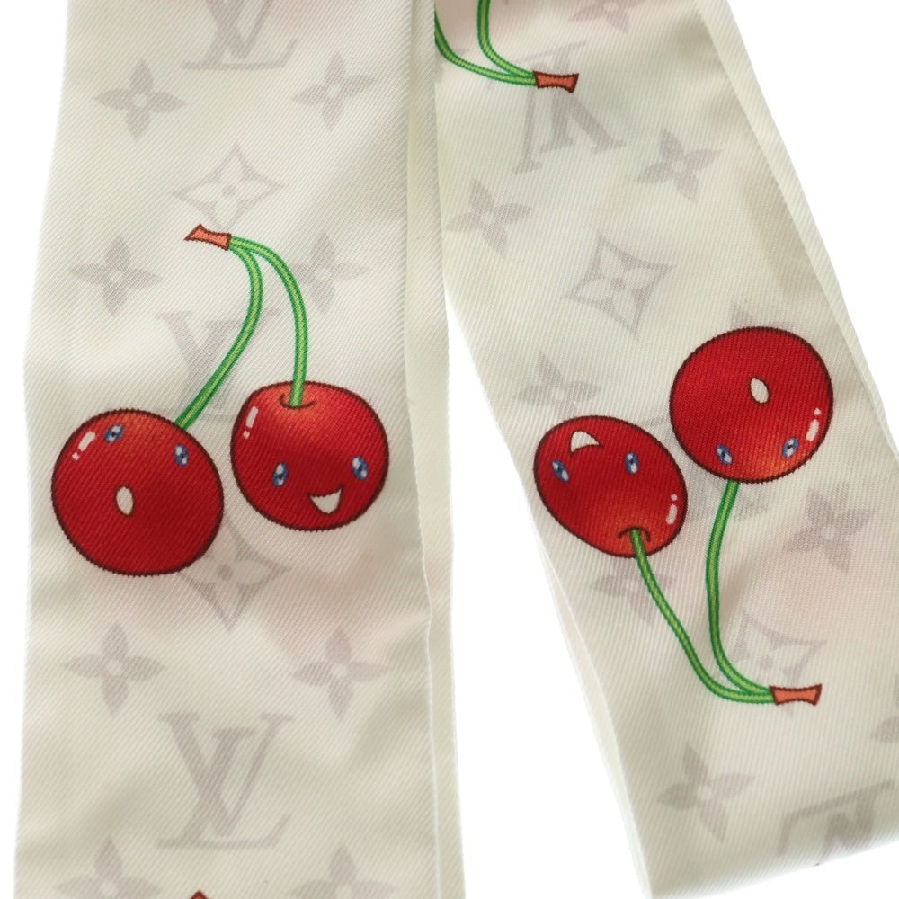 LOUIS VUITTON(ルイヴィトン) モノグラムチェリー バンドーBB スカーフ ホワイト M94968