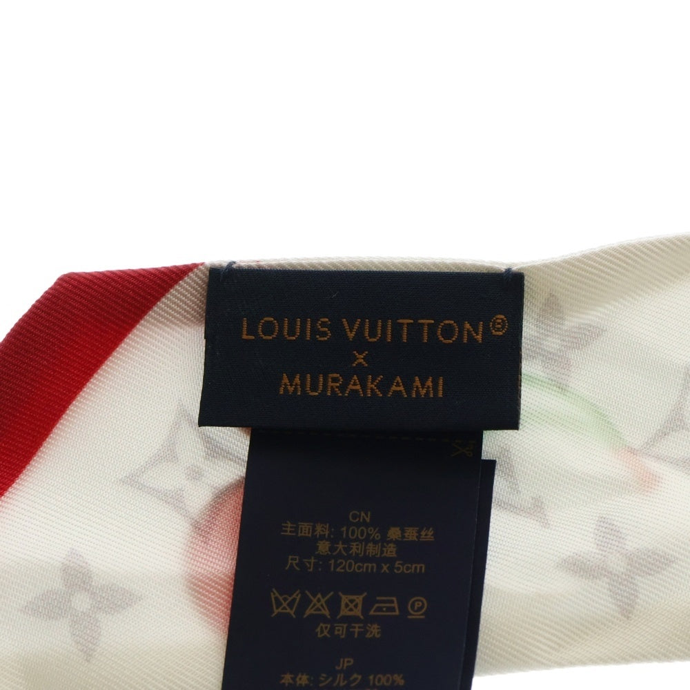 LOUIS VUITTON(ルイヴィトン) モノグラムチェリー バンドーBB スカーフ ホワイト M94968