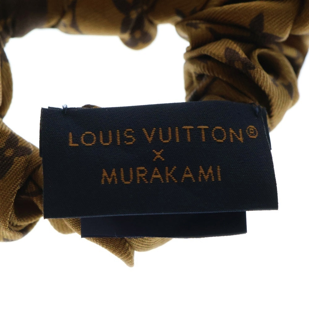 LOUIS VUITTON(ルイヴィトン) モノグラムチェリー シュシュ ヘアゴム セット ブラウン×ホワイト M96069