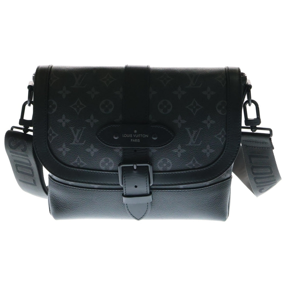 LOUIS VUITTON(ルイヴィトン) モノグラムエクスプレス ソリューション レザーメッセンジャーバッグ ショルダーバッグ ブラック M45911