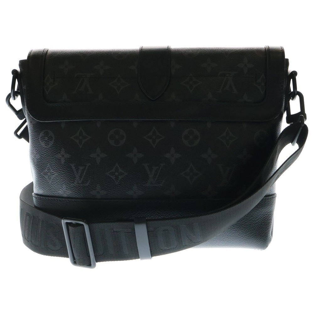 LOUIS VUITTON(ルイヴィトン) モノグラムエクスプレス ソリューション レザーメッセンジャーバッグ ショルダーバッグ ブラック M45911