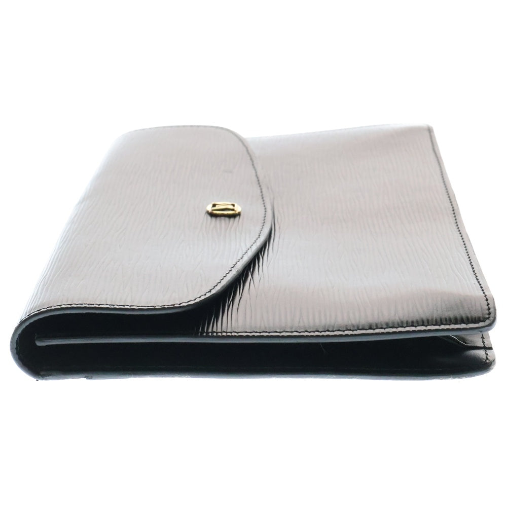 LOUIS VUITTON(ルイヴィトン) エピ モンテーニュ27 クラッチバッグ セカンドバッグ ブラック ノワール ゴールド金具 M52652