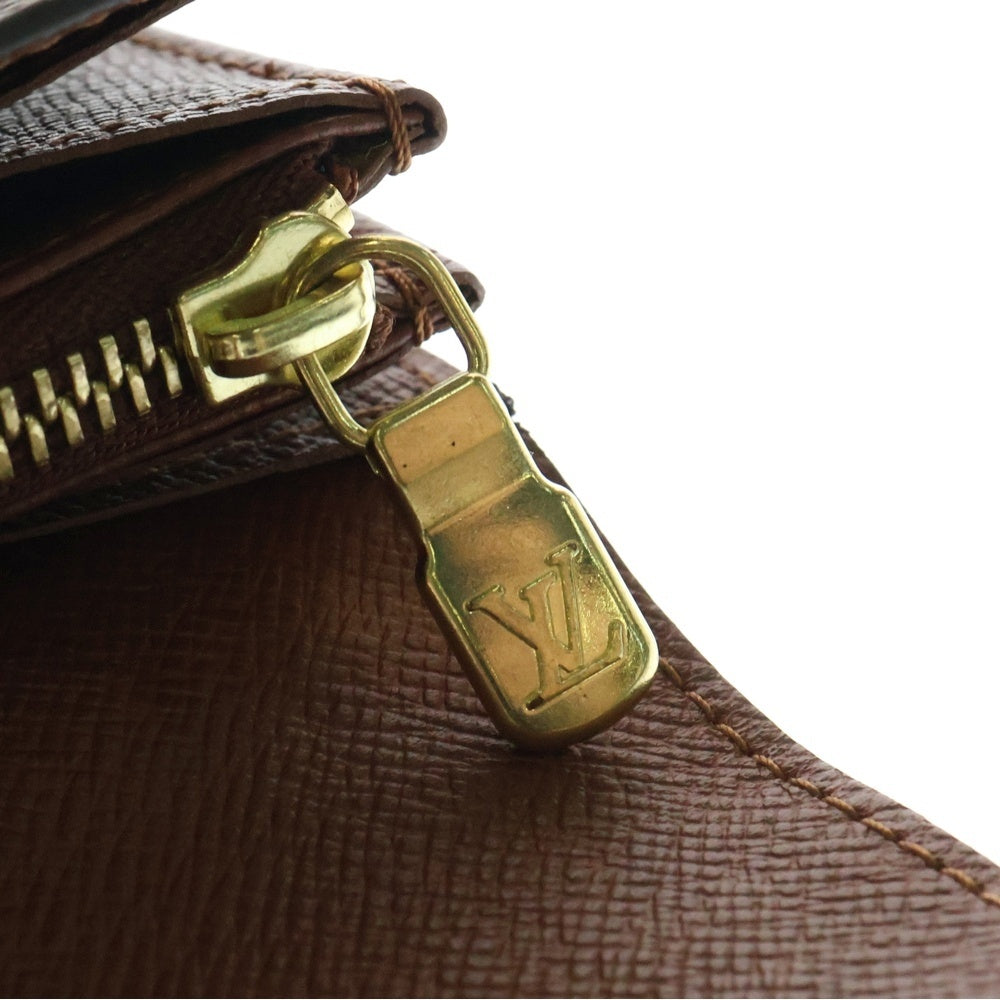 LOUIS VUITTON(ルイヴィトン) モノグラムグラフィティ ポシェットポルトモネクレディ ロングウォレット 長財布 カードケース ブラウン ゴールド金具 M92189