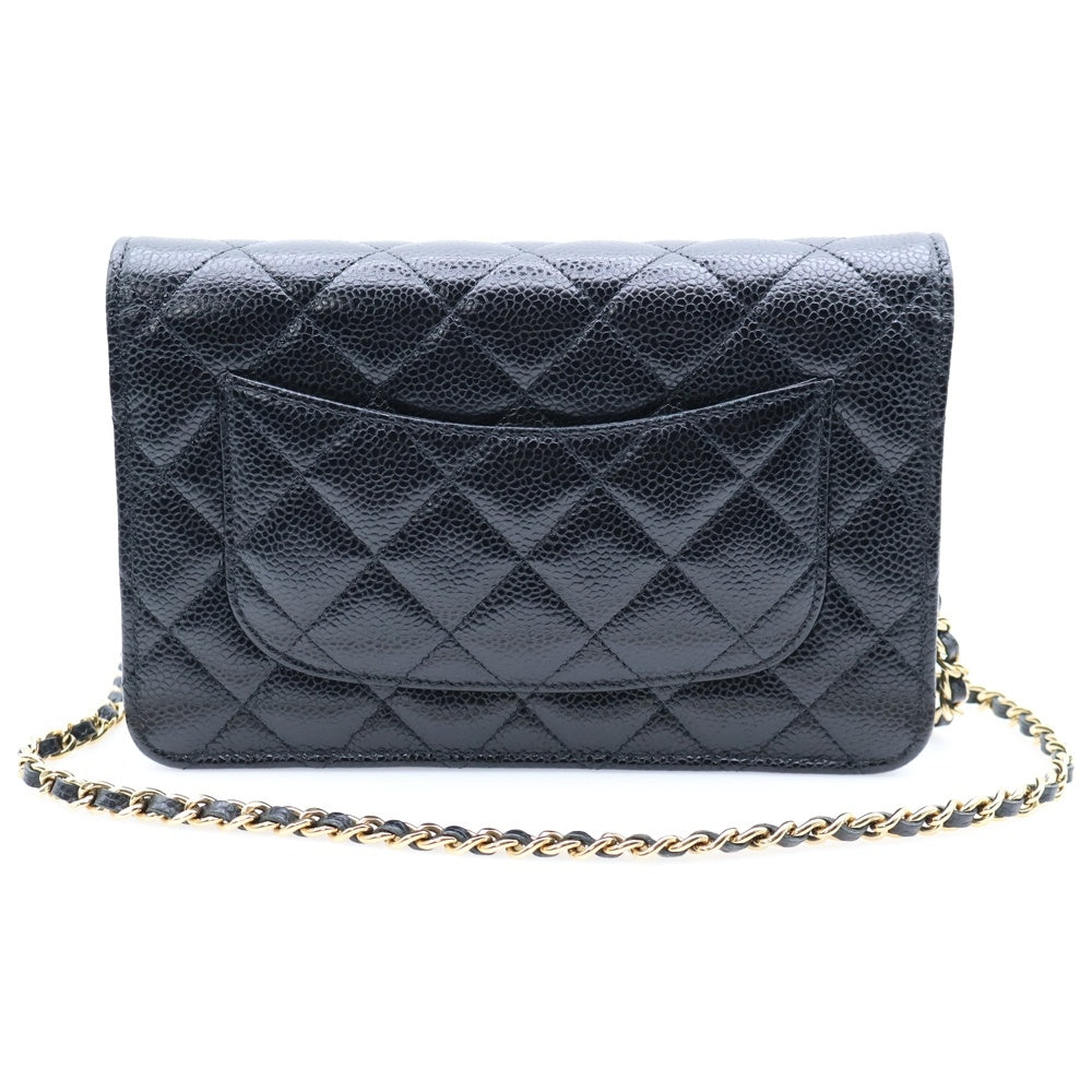 CHANEL(シャネル) クラシック チェーンウォレット ブラック
