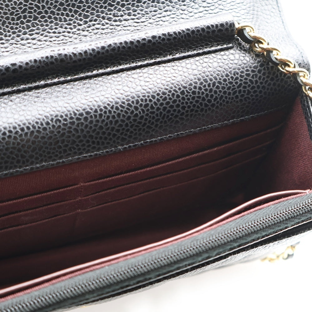 CHANEL(シャネル) クラシック チェーンウォレット ブラック