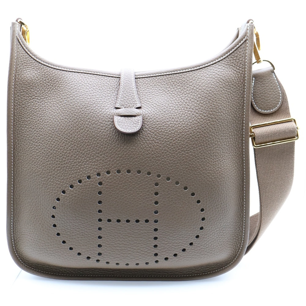 HERMES(エルメス) エヴリンPM エトゥープ トリヨン U刻印 ゴールド金具 ショルダーバッグ