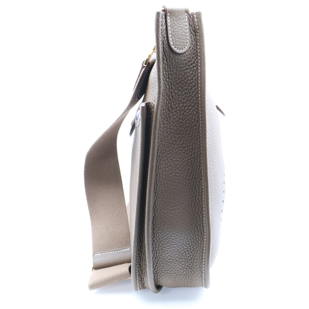 HERMES(エルメス) エヴリンPM エトゥープ トリヨン U刻印 ゴールド金具 ショルダーバッグ