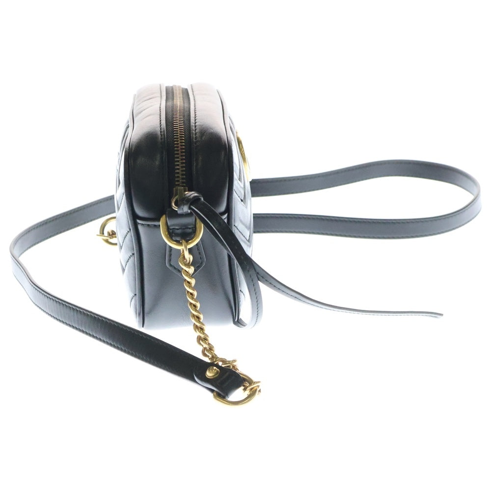 GUCCI(グッチ) GGマーモント キルティング チェーンショルダー