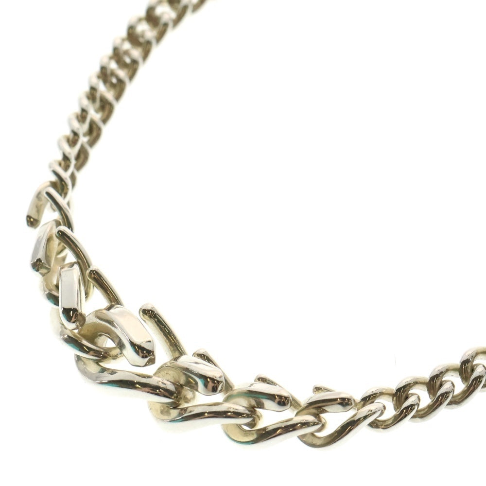 TIFFANY&Co(ティファニー) フォージグラジュエイテッドリンクネックレス シルバー
