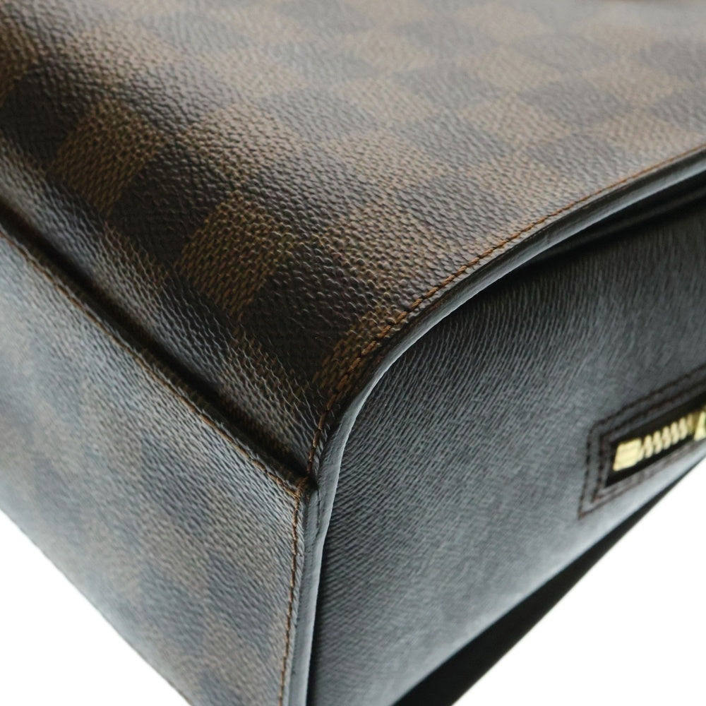 LOUIS VUITTON(ルイヴィトン) ダミエ トリアナ レザーハンドバッグ ブラウン レディース N51155