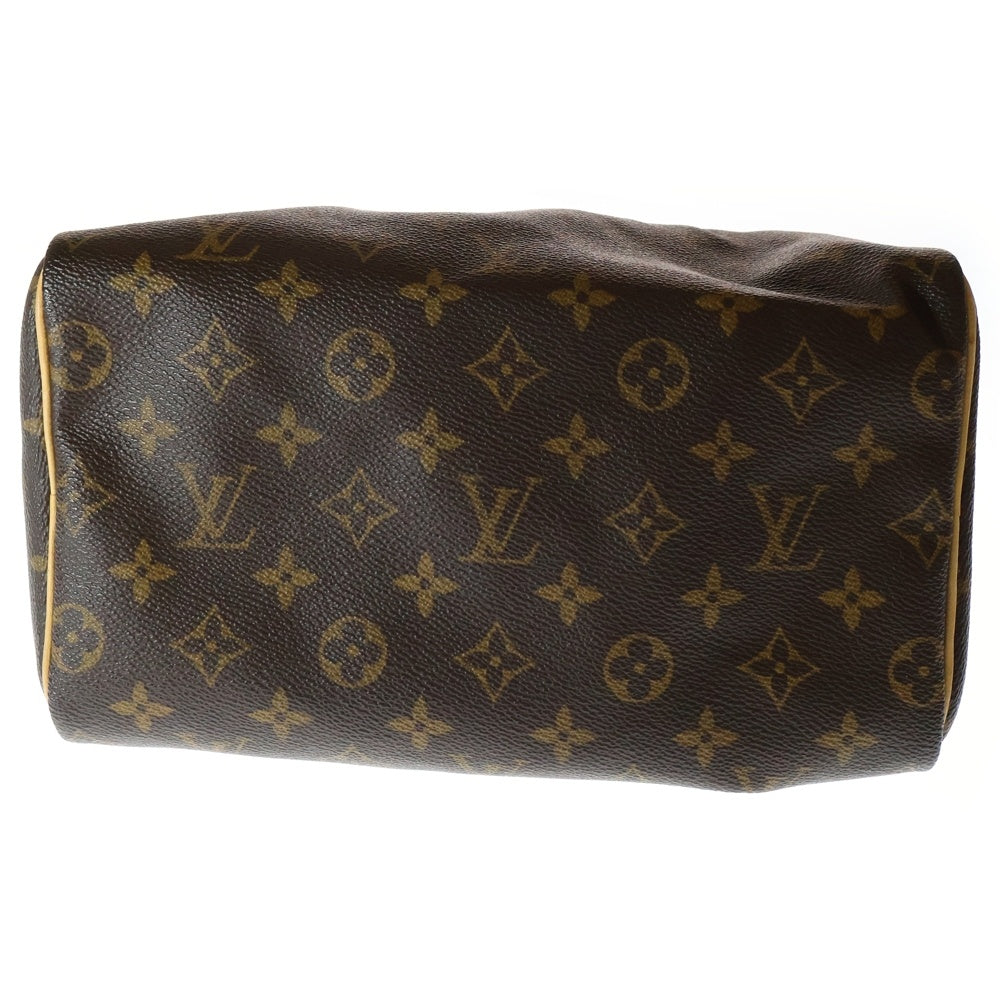 LOUIS VUITTON(ルイヴィトン) モノグラム スピーディ25 レザーハンドバッグ ブラウン レディース M41528