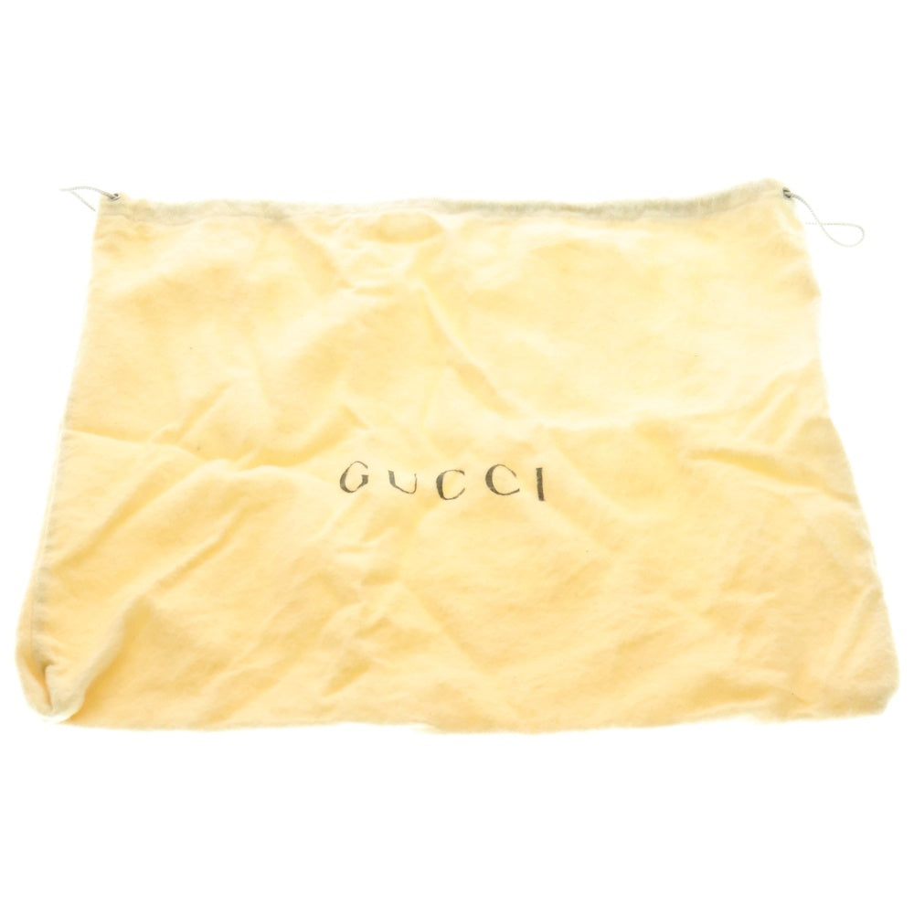 GUCCI(グッチ) バンブー バッグパック リュックサック ミニバッグ ブラック シルバー金具 PVC×レザー 003・1998・0030